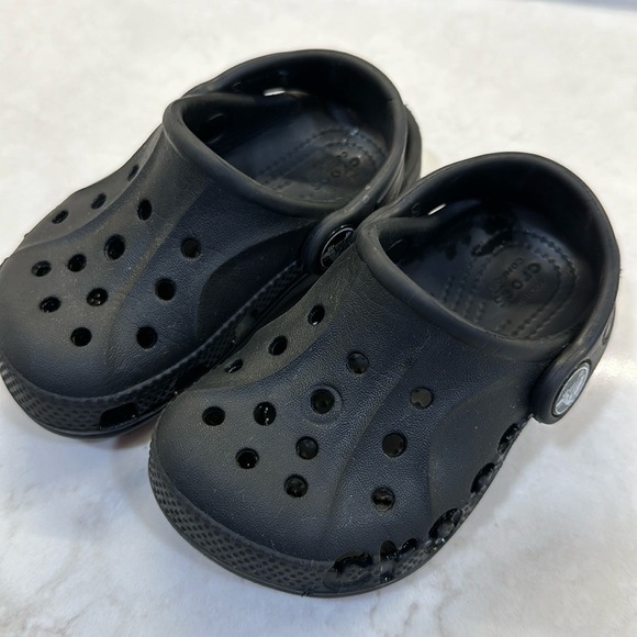 CROCS Other - Black Crocs Toddler C6